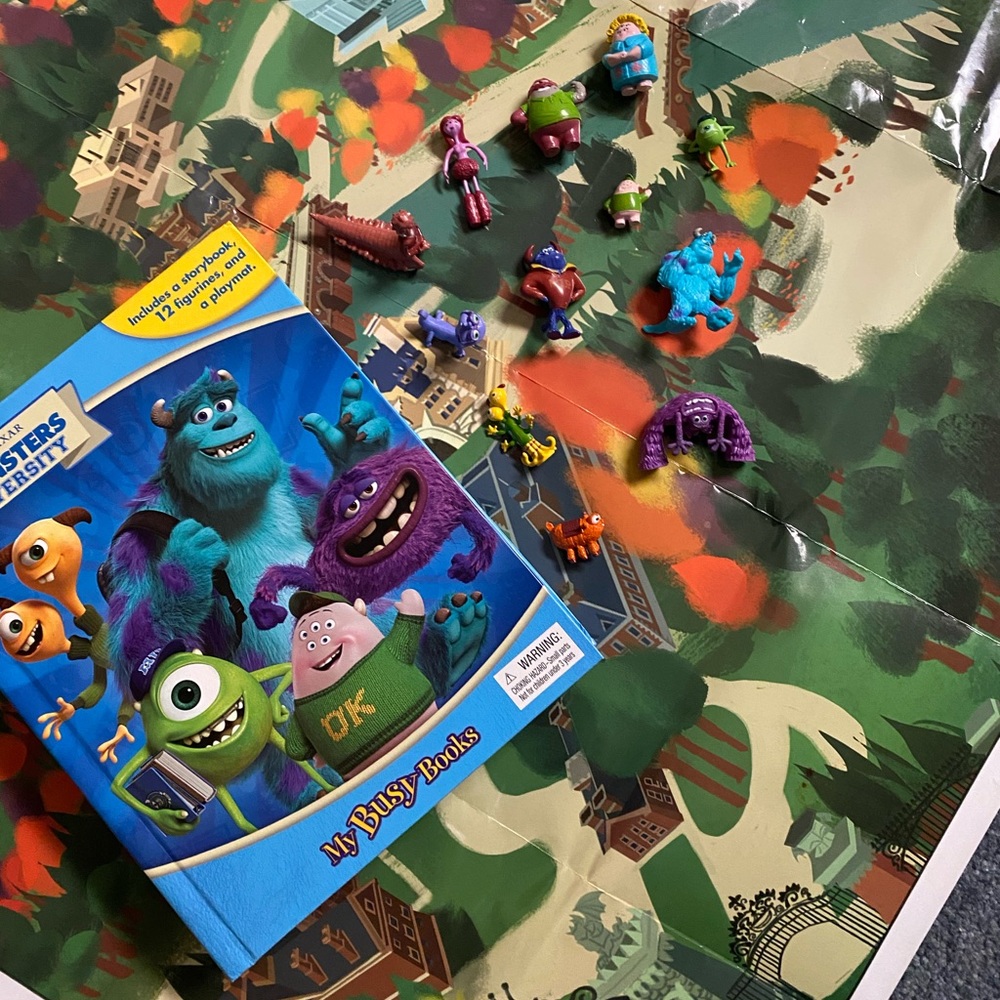 Pixar Monsters U Book Board